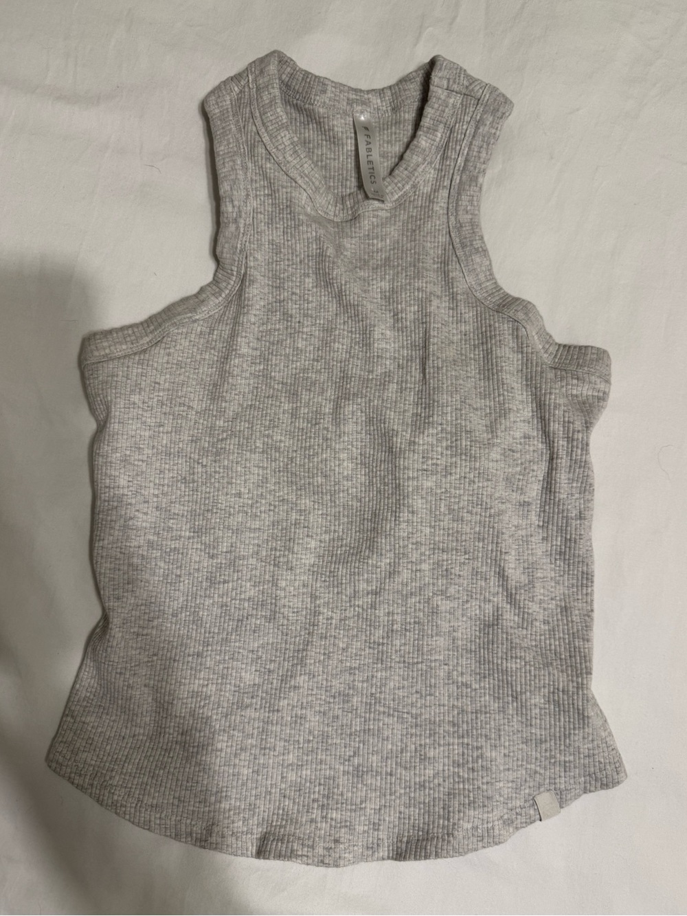2 Fabletics Ribbed Sleeveless Tank Tops (S&M)